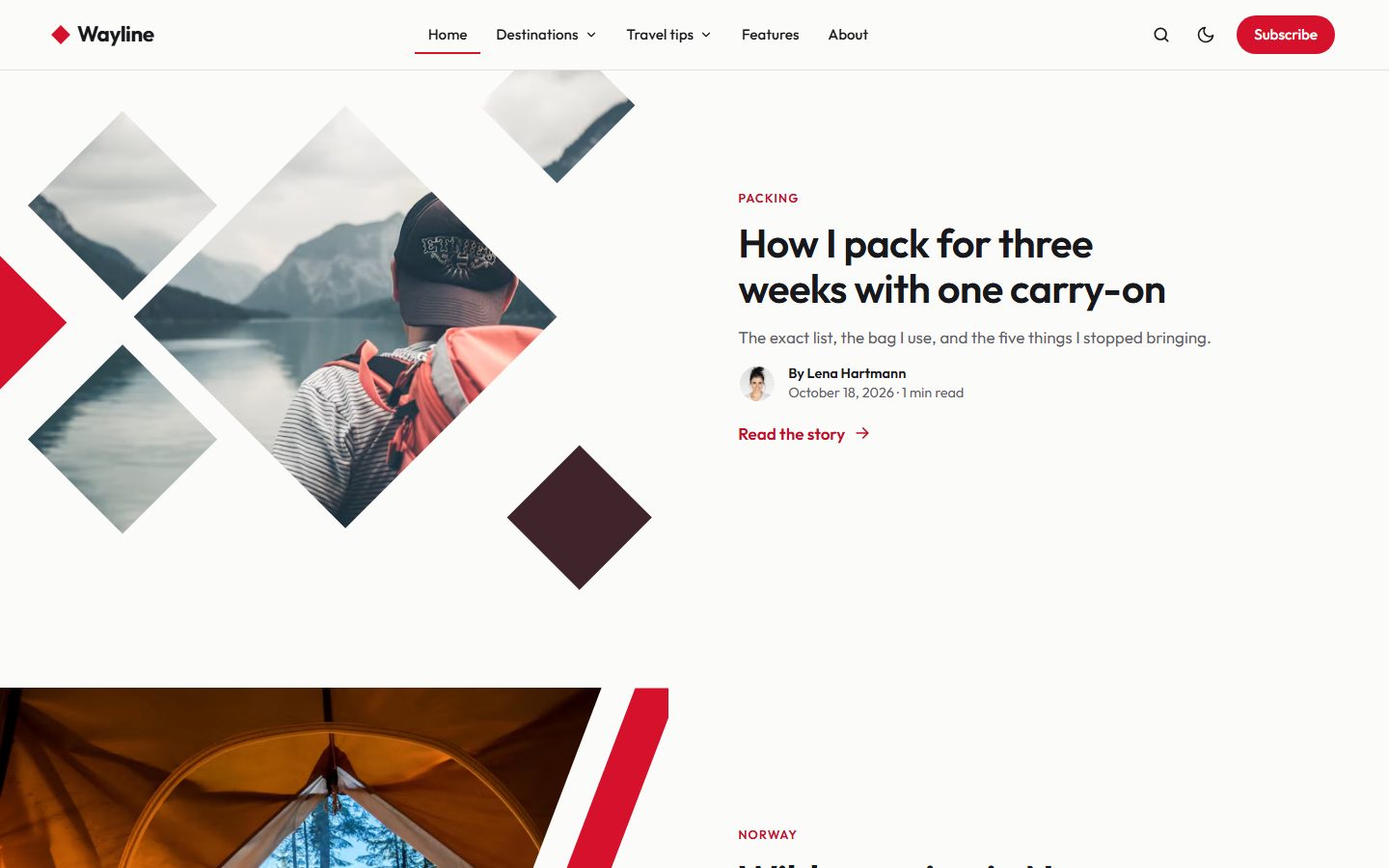 Latest stories with image styles